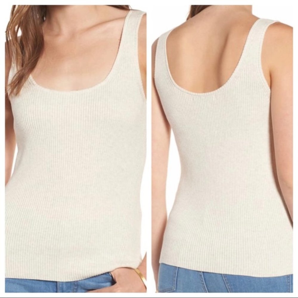 Madewell Ribbed Knit Sweater Tank